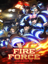 Fire Force S03 E01-10 (Hin + Eng +Jap) 